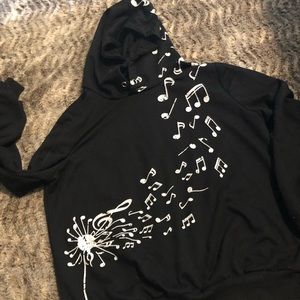 🚨 Music 🎶 notes hoodie 🚨